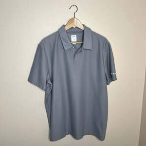 Oakley Gray Regular Fit Polo XL